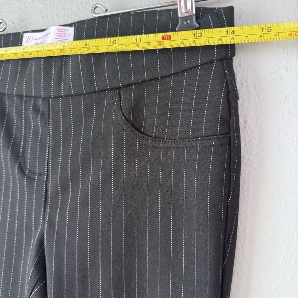 No Boundaries Juniors Striped Millennium Flare Pants, Sizes Small 3-4 - Picture 6 of 12